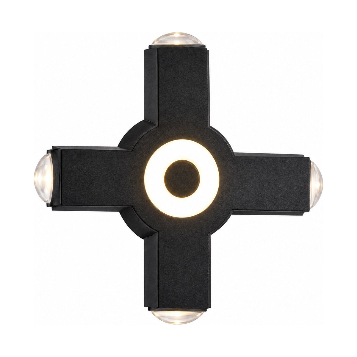Adjustable Multi Head Outdoor Wall Light on a white background