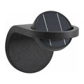 Arched Metal and Acrylic Outdoor Wall Light on a white background