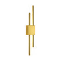 Asymmetric Linear LED Wall Sconce on a white background