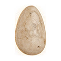 Backlit Floating Pebble Marble Wall Light on a white background