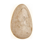 Backlit Floating Pebble Marble Wall Light on a white background