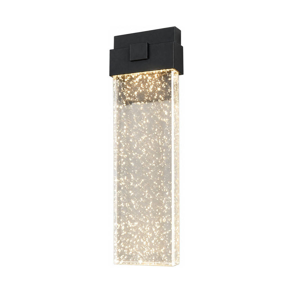 Bubble Acrylic Column Outdoor Wall Light on a white background
