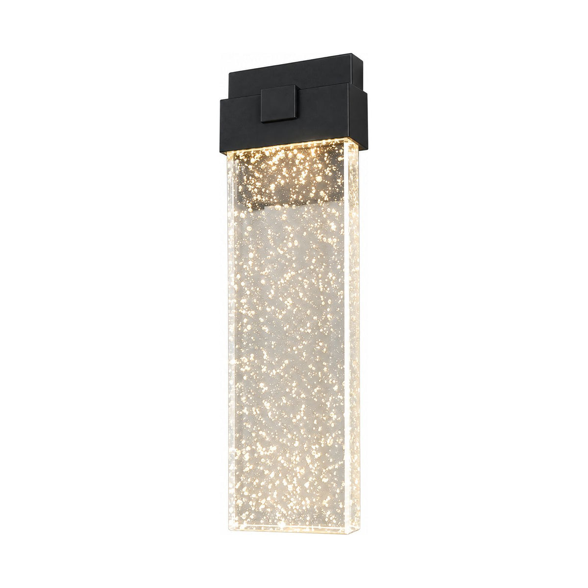 Bubble Acrylic Column Outdoor Wall Light on a white background