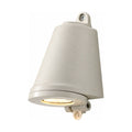 Compact Aluminium LED Outdoor Wall Light on a white background