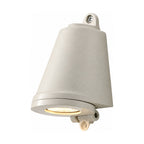Compact Aluminium LED Outdoor Wall Light on a white background