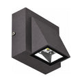 Compact Metal LED Outdoor Wall Light on a white background
