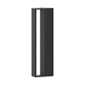 Hollow Rectangle Acrylic Outdoor Wall Light on a white background