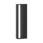 Hollow Rectangle Acrylic Outdoor Wall Light on a white background