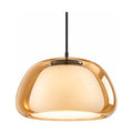 Jelly Glass Dome Pendant Light on a white background