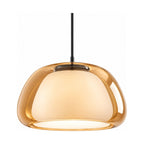 Jelly Glass Dome Pendant Light on a white background