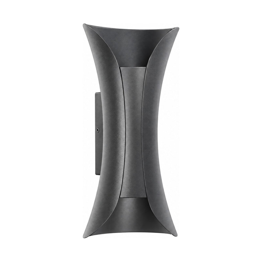 Minimalist Aluminium LED Outdoor Wall Light on a white background