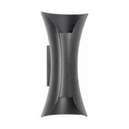 Minimalist Aluminium LED Outdoor Wall Light on a white background