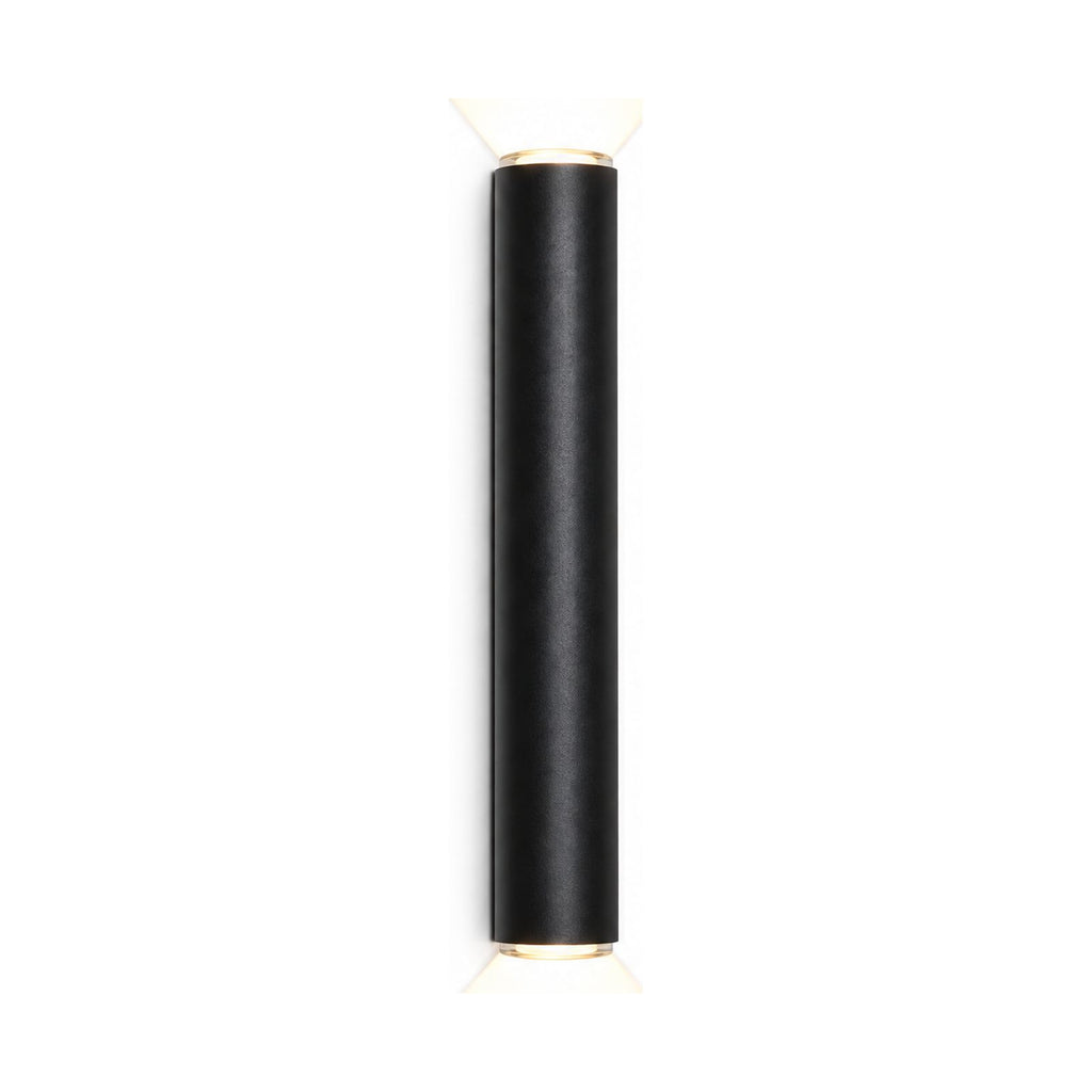 Narrow Aluminium Bar Up Down Wall Light on a white background