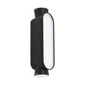 Oval Up Down Acrylic Outdoor Wall Light on a white background