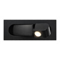 Recessed Pop-Out Bedside Reading Wall Light on a white background