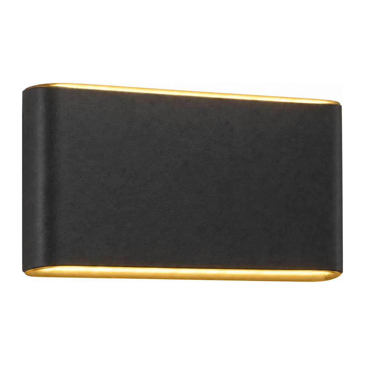 Rectangular Acrylic Up Down Outdoor Wall Light on a white background
