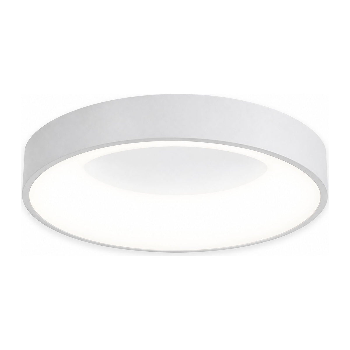 Slim Acrylic Ring LED Ceiling Light on a white background