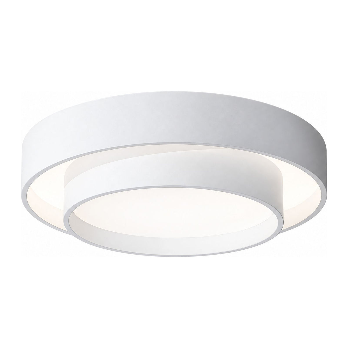 Slim Cylinder Acrylic LED Ceiling Light on a white background