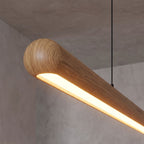 Close-up of the wood bar and diffuser