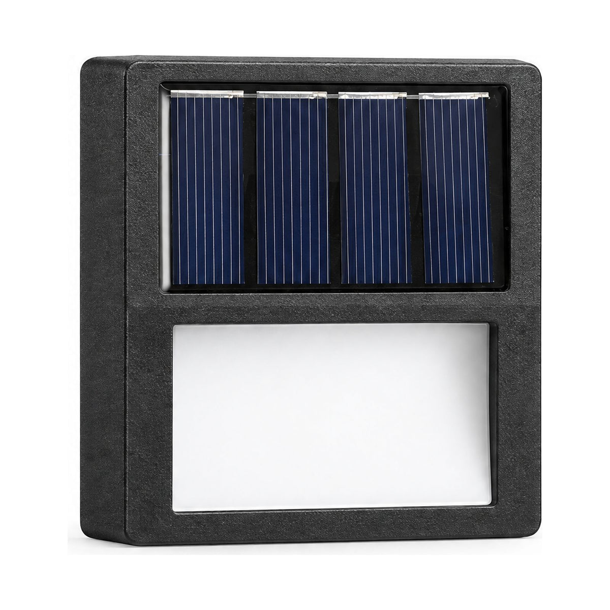 Solar LED Step and Deck Light in Square on a white background