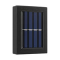 Solar Up Down Outdoor Wall Light on a white background