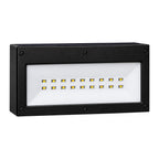 Three Mode Solar Outdoor Wall Light on a white background