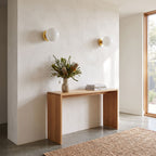Tinted Glass Ball Up and Down Wall Light in a pair on a wall of an Australian home