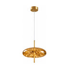 Tinted Glass Capsule and Globe Pendant Light on a white background