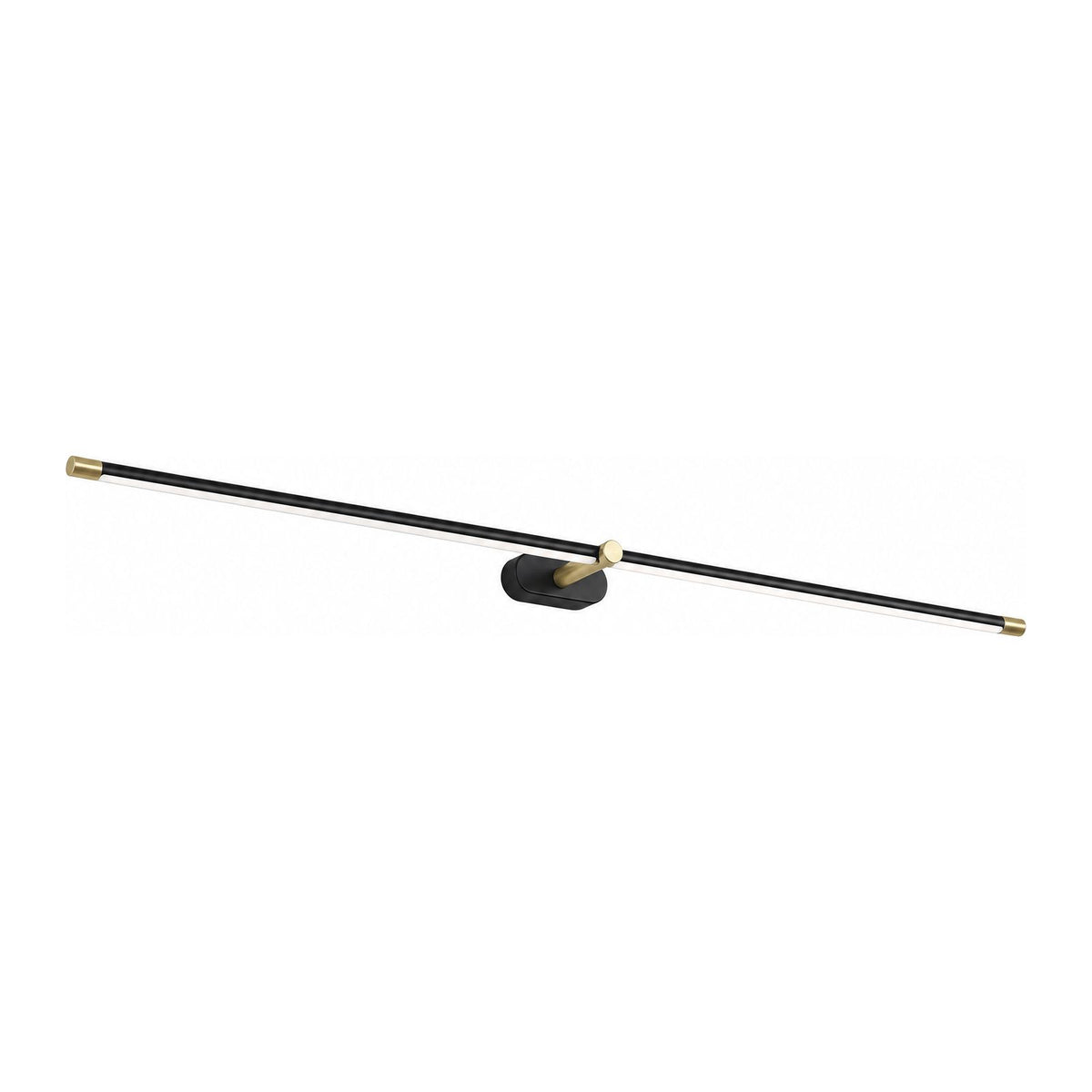 Vertical or Horizontal Linear LED Wall Light on a white background